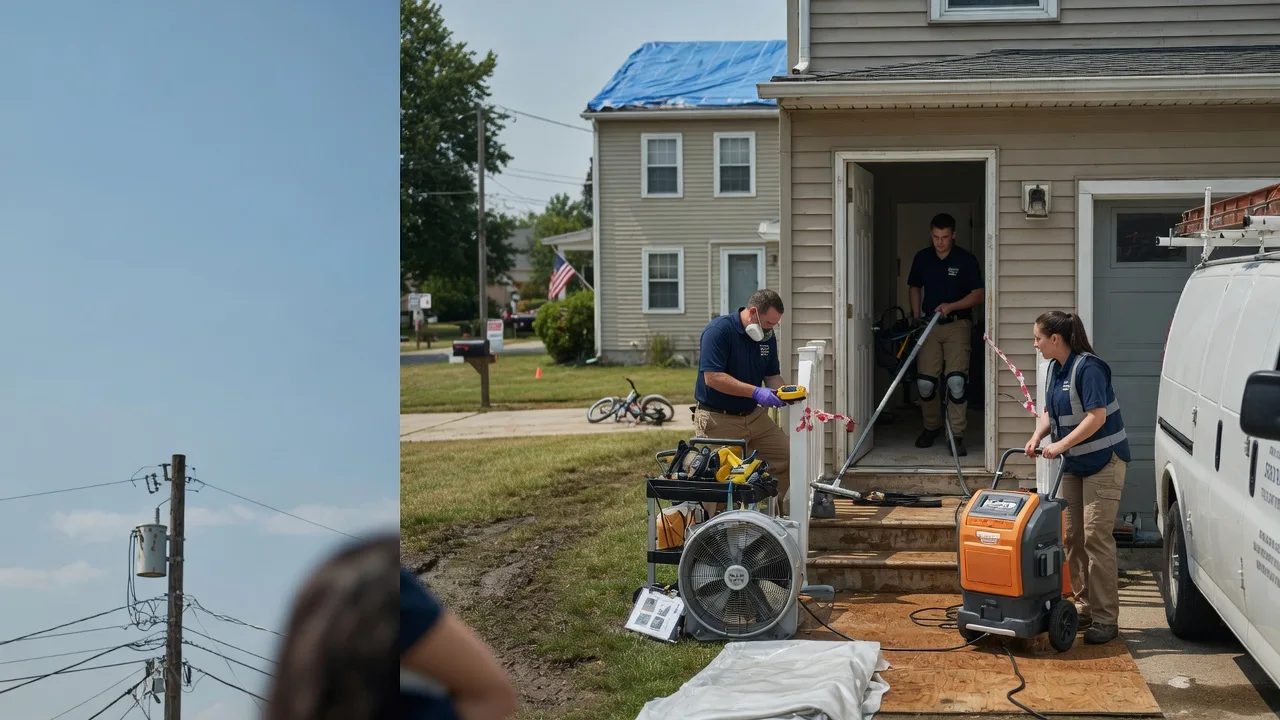 Water Damage Repair in Pittsfield, PA near me